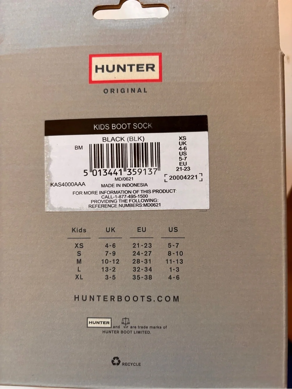 Hunter kids boot
